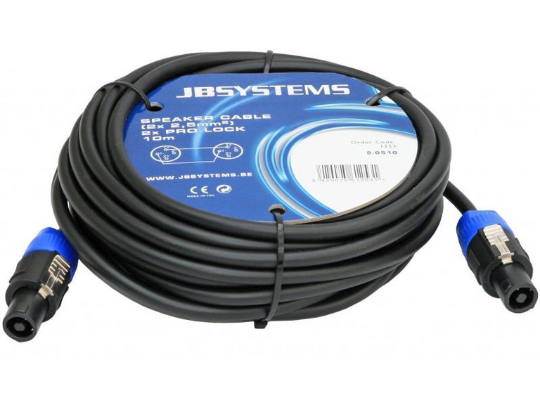 CABLE ENCEINTE 25M 2*2.5